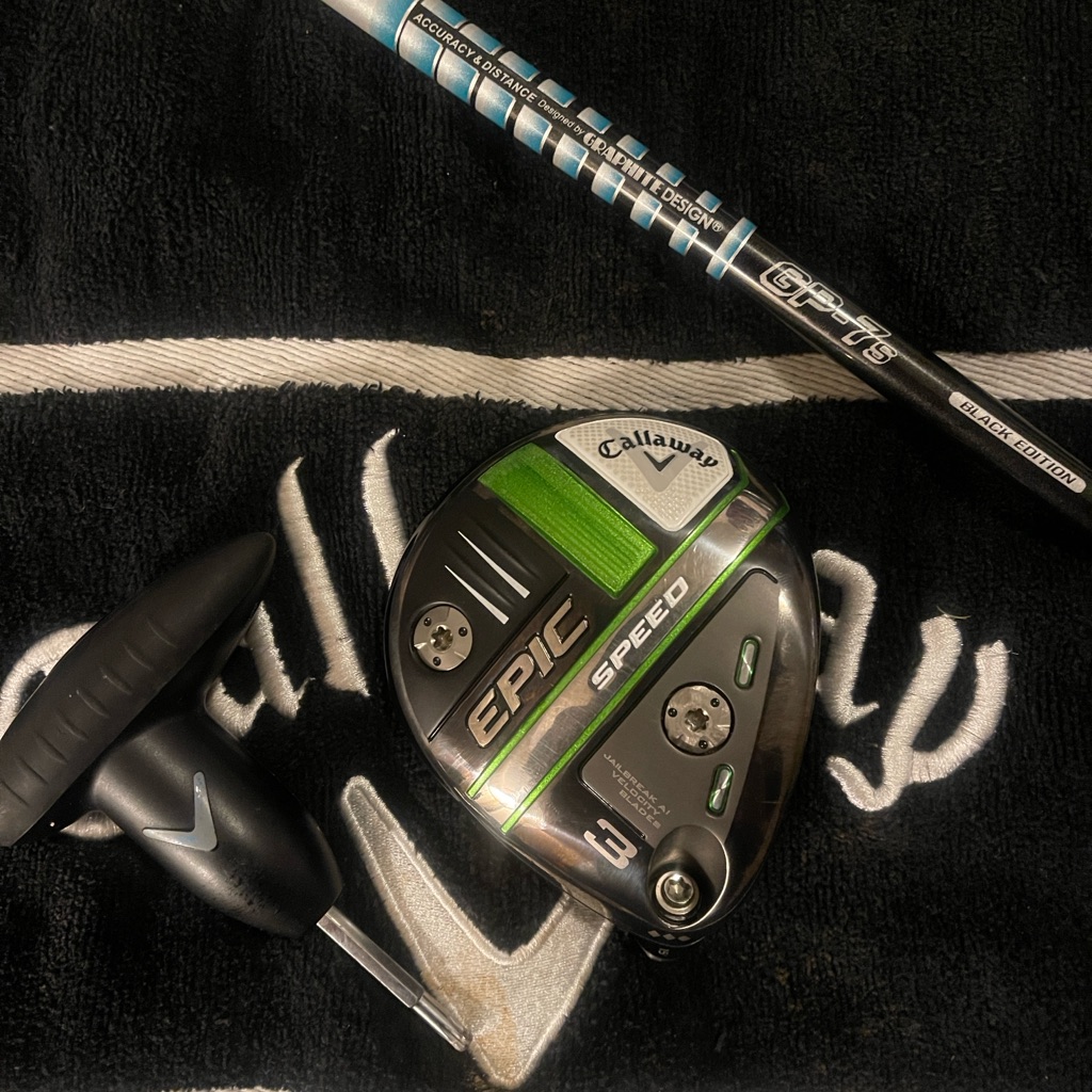 Callaway Tour Issue Epic Speed Triple Diamond 3 Wood/ Japan Spec Tour Ad Gp-7s